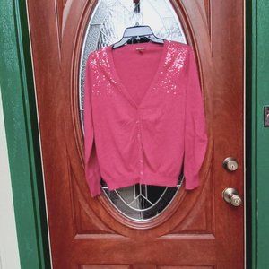 Merona Fuschia Pink Sweater Size XL